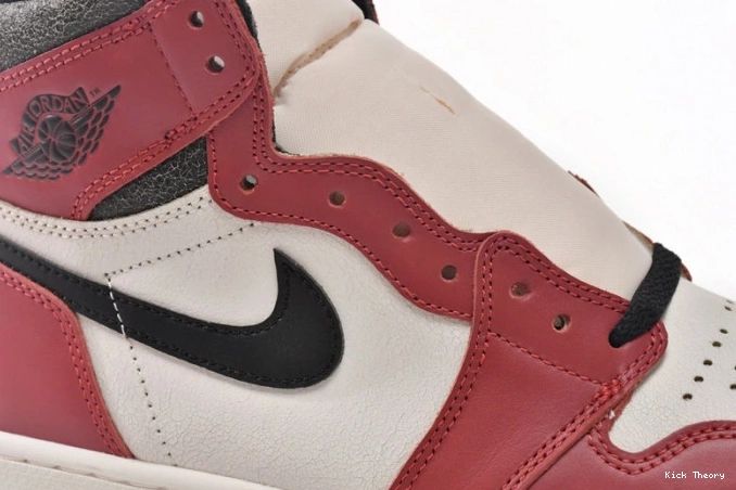 Kicktheory Jordan Lost 1 High Found and DZ5485-612 OG Chicago Retro 0825
